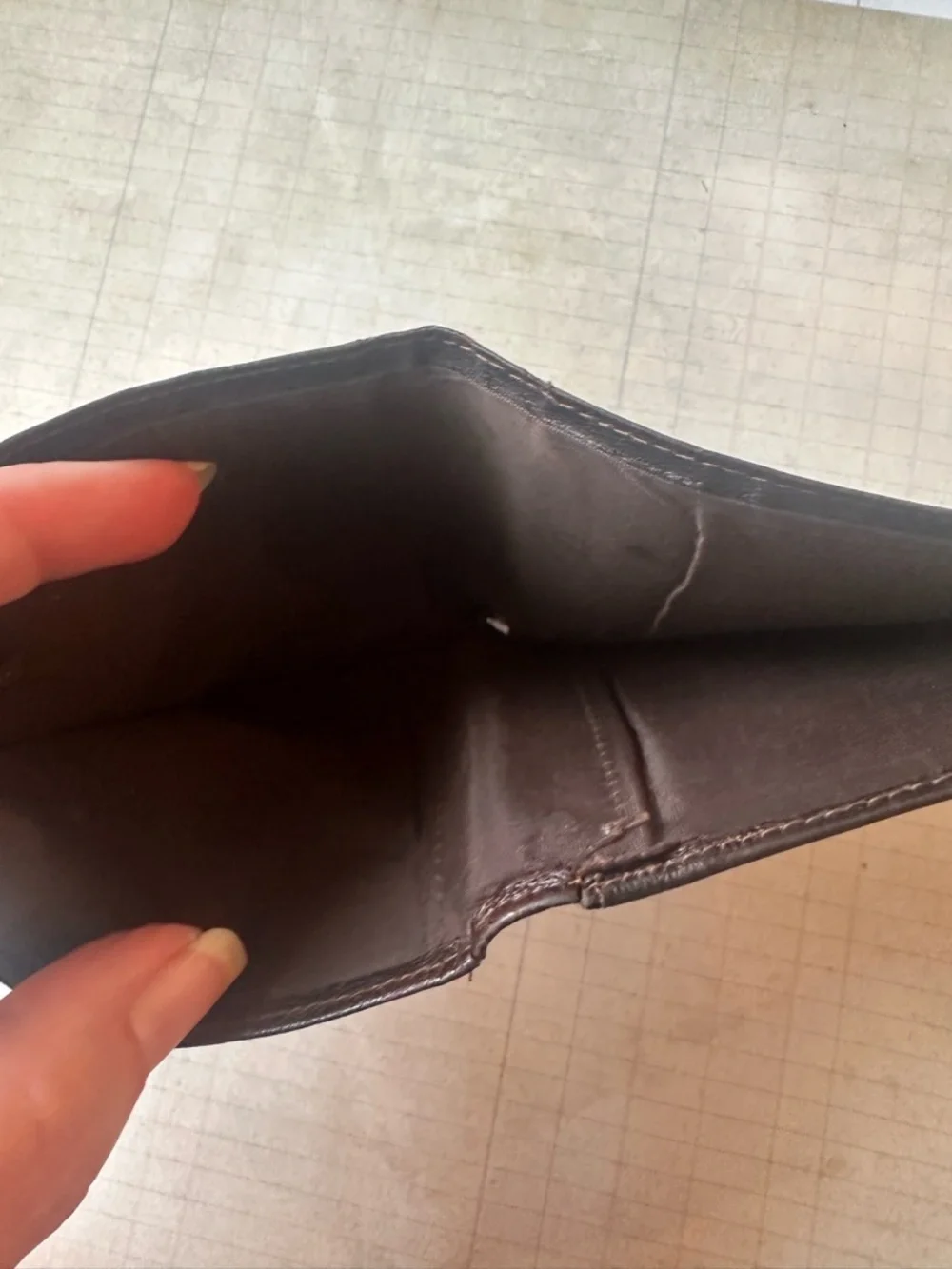 Dior Leather Bifold Wallet